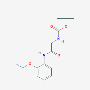 N-(tert-butoxycarbonyl)-N1-(2-ethoxyphenyl)glycinamide