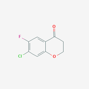 7-Chloro-6-fluorochroman-4-one