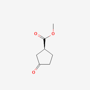B2568549 methyl (1S)-3-oxocyclopentane-1-carboxylate CAS No. 132076-27-8; 132076-32-5; 32811-75-9