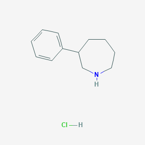 3-Phenylazepane;hydrochloride