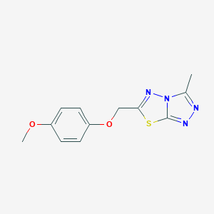6-[(4-Methoxyphenoxy)methyl]-3-methyl[1,2,4]triazolo[3,4-b][1,3,4]thiadiazole