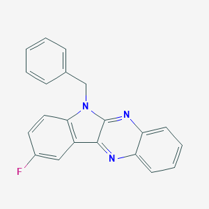 6-benzyl-9-fluoro-6H-indolo[2,3-b]quinoxaline