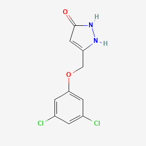 molecular formula C10H8Cl2N2O2 B2568913 CMB-087229 
