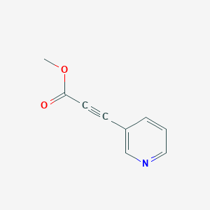molecular formula C9H7NO2 B2569026 Methyl 3-(3-Pyridyl)propiolate CAS No. 78584-30-2