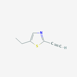 B2569036 5-Ethyl-2-ethynyl-1,3-thiazole CAS No. 1860399-05-8