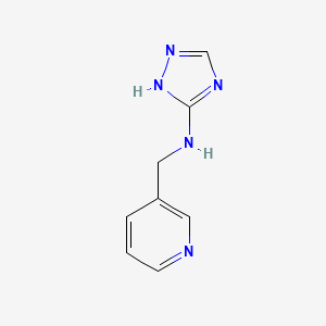 N-(pyridin-3-ylmethyl)-1H-1,2,4-triazol-5-amine