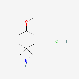 7-Methoxy-2-azaspiro[3.5]nonane;hydrochloride