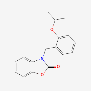 3-(2-isopropoxybenzyl)benzo[d]oxazol-2(3H)-one