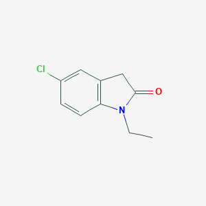 molecular formula C10H10ClNO B256946 5-Chloro-1-ethylindolin-2-one 