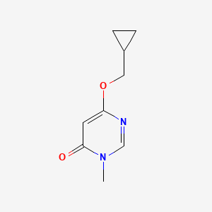 6-(Cyclopropylmethoxy)-3-methyl-3,4-dihydropyrimidin-4-one