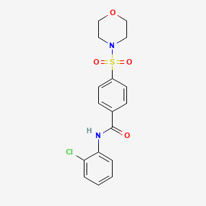 N-(2-Chloro-phenyl)-4-(morpholine-4-sulfonyl)-benzamide