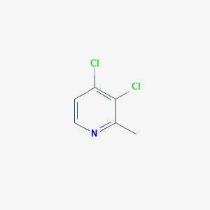 molecular formula C6H5Cl2N B025698 3,4-二氯-2-甲基吡啶 CAS No. 103949-58-2