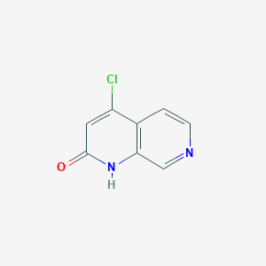 4-Chloro-1,7-naphthyridin-2(1H)-one