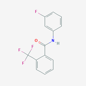 N-(3-fluorophenyl)-2-(trifluoromethyl)benzamide