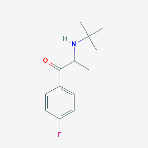 B025699 2-(Tert-butylamino)-1-(4-fluorophenyl)propan-1-one CAS No. 1076198-12-3