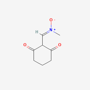 molecular formula C8H11NO3 B2570099 (E)-[(2,6-dioxocyclohexyl)methylidene](methyl)oxidoazanium CAS No. 339105-81-6