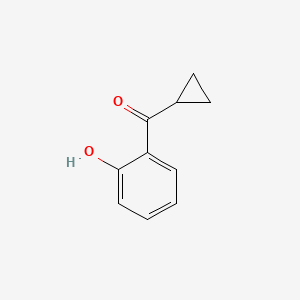 molecular formula C10H10O2 B2570116 Cyclopropyl(2-hydroxyphenyl)methanone CAS No. 128405-69-6