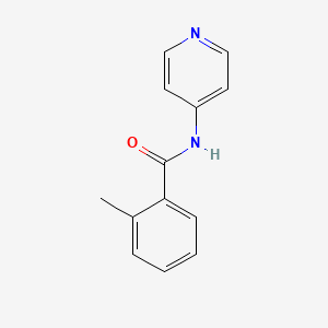 molecular formula C13H12N2O B2570120 2-methyl-N-pyridin-4-ylbenzamide CAS No. 35498-45-4