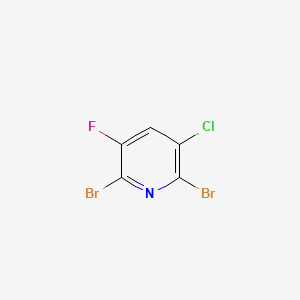 2,6-Dibromo-3-chloro-5-fluoropyridine