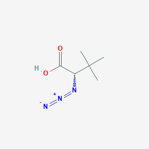 molecular formula C6H11N3O2 B2570222 (S)-2-Azido-3,3-dimethylbutanoic acid CAS No. 111525-71-4