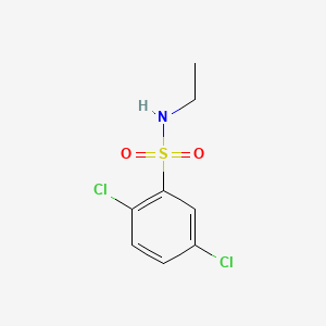 molecular formula C8H9Cl2NO2S B2570227 2,5-dichloro-N-ethylbenzenesulfonamide CAS No. 349090-85-3
