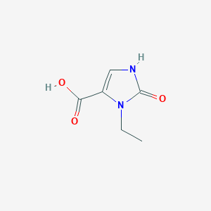 1-ethyl-2-hydroxy-1H-imidazole-5-carboxylic acid
