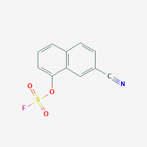 7-Cyano-1-fluorosulfonyloxynaphthalene