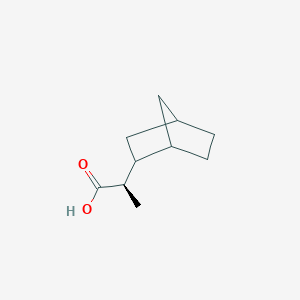 (2R)-2-(2-Bicyclo[2.2.1]heptanyl)propanoic acid