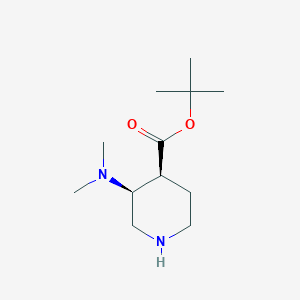 Tert-butyl (3S,4S)-3-(dimethylamino)piperidine-4-carboxylate