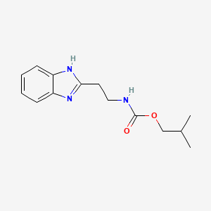 isobutyl (2-(1H-benzo[d]imidazol-2-yl)ethyl)carbamate