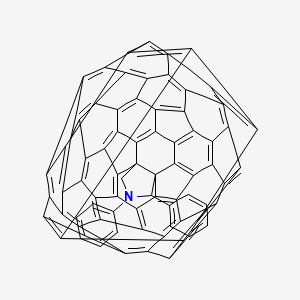 molecular formula C74H13N B2570305 N,2-Diphenyl[60]fulleropyrrolidine CAS No. 1373934-14-5