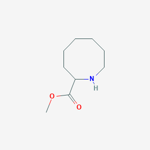 molecular formula C9H17NO2 B2570371 Methyl azocane-2-carboxylate CAS No. 705916-37-6
