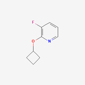 2-Cyclobutoxy-3-fluoropyridine