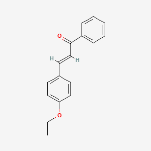 molecular formula C17H16O2 B2570483 (2E)-3-(4-Ethoxyphenyl)-1-phenylprop-2-en-1-one CAS No. 32111-71-0