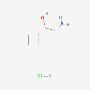 2-Amino-1-cyclobutylethan-1-ol hydrochloride