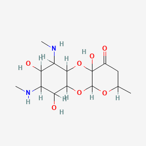 molecular formula C14H24N2O7 B2570581 Spectinomicina CAS No. 1695-77-8; 21736-83-4