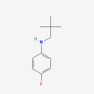 N-(2,2-dimethylpropyl)-4-fluoroaniline