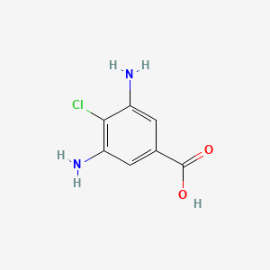 3,5-Diamino-4-chlorobenzoic acid