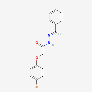 (E)-N'-benzylidene-2-(4-bromophenoxy)acetohydrazide