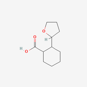 2-(Oxolan-2-yl)cyclohexane-1-carboxylic acid