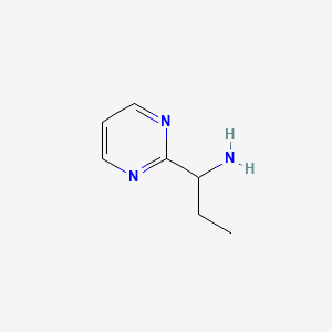 2-Pyrimidinemethanamine, alpha-ethyl-