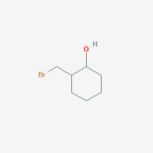 molecular formula C7H13BrO B2570703 2-(Bromomethyl)cyclohexan-1-ol CAS No. 859179-50-3