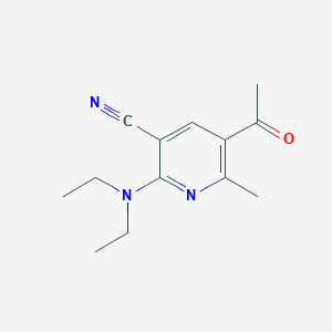 5-Acetyl-2-(diethylamino)-6-methylnicotinonitrile