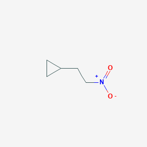 molecular formula C5H9NO2 B2570985 (2-Nitroethyl)cyclopropane CAS No. 1360591-19-0
