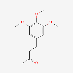molecular formula C13H18O4 B2571249 4-(3,4,5-Trimethoxyphenyl)butan-2-one CAS No. 57507-14-9