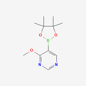 4-Methoxy-5-(4,4,5,5-tetramethyl-1,3,2-dioxaborolan-2-yl)pyrimidine