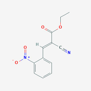 ethyl (2E)-2-cyano-3-(2-nitrophenyl)prop-2-enoate