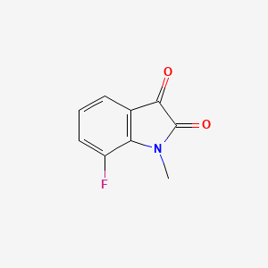 7-Fluoro-1-methylindoline-2,3-dione
