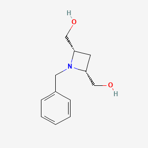 B2571790 cis-(1-Benzylazetidine-2,4-diyl)dimethanol CAS No. 1016233-23-0; 127310-66-1