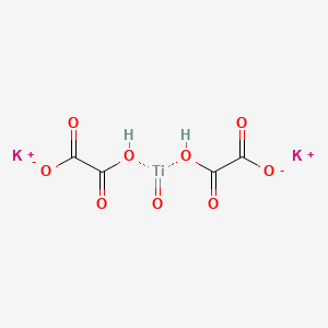 molecular formula C4K2O9Ti B2571805 Potassium titanium oxide oxalate dihydrate CAS No. 14402-67-6; 14481-26-6
